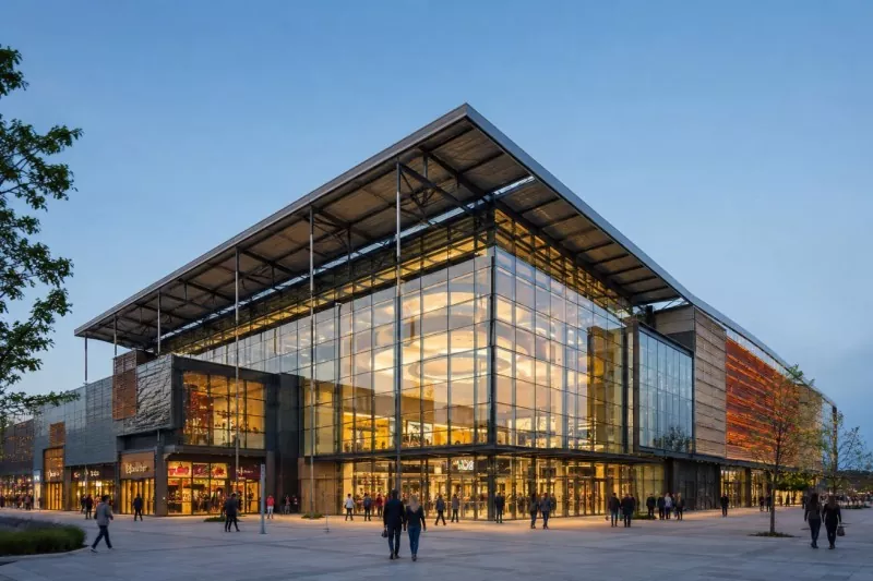 W jaki sposób budowa centrum handlowego o konstrukcji stalowej może stać się centrum miejskiego stylu życia?