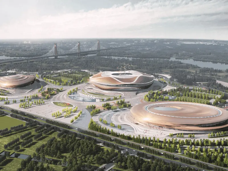 Wielofunkcyjny stadion o konstrukcji stalowej