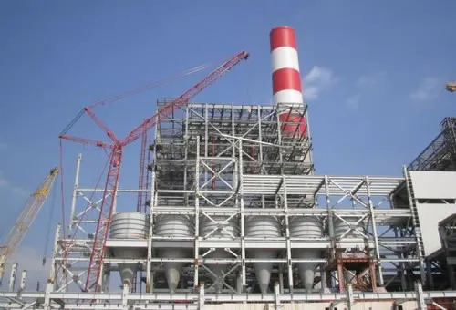 Konstrukcja stalowa elektrowni
