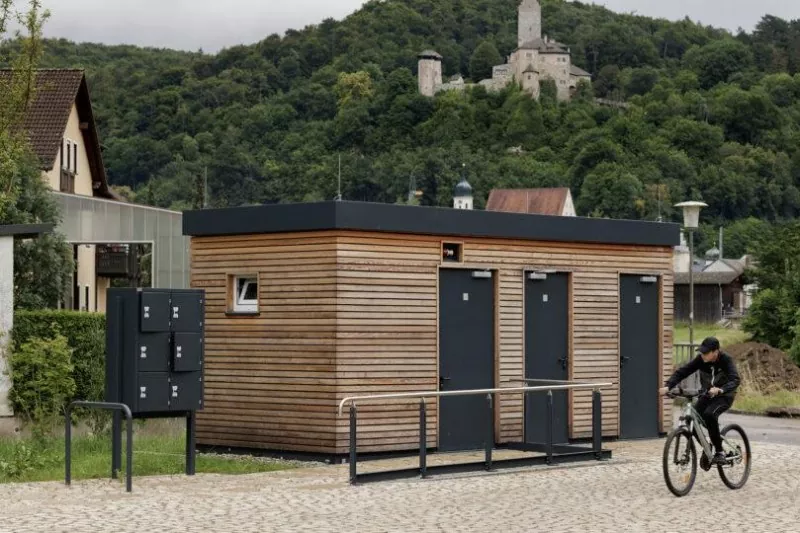Prefabrykowana stalowa konstrukcja toalet publicznych
