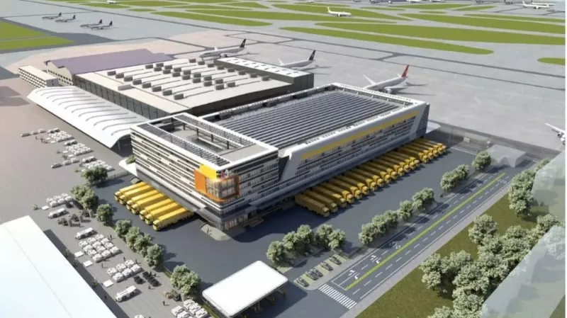 Szybko zmontowany terminal stalowy