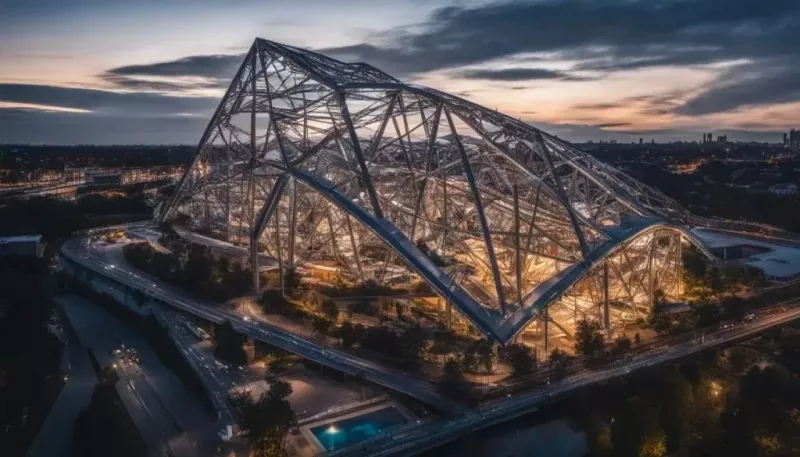 Sala wystawowa Space Truss